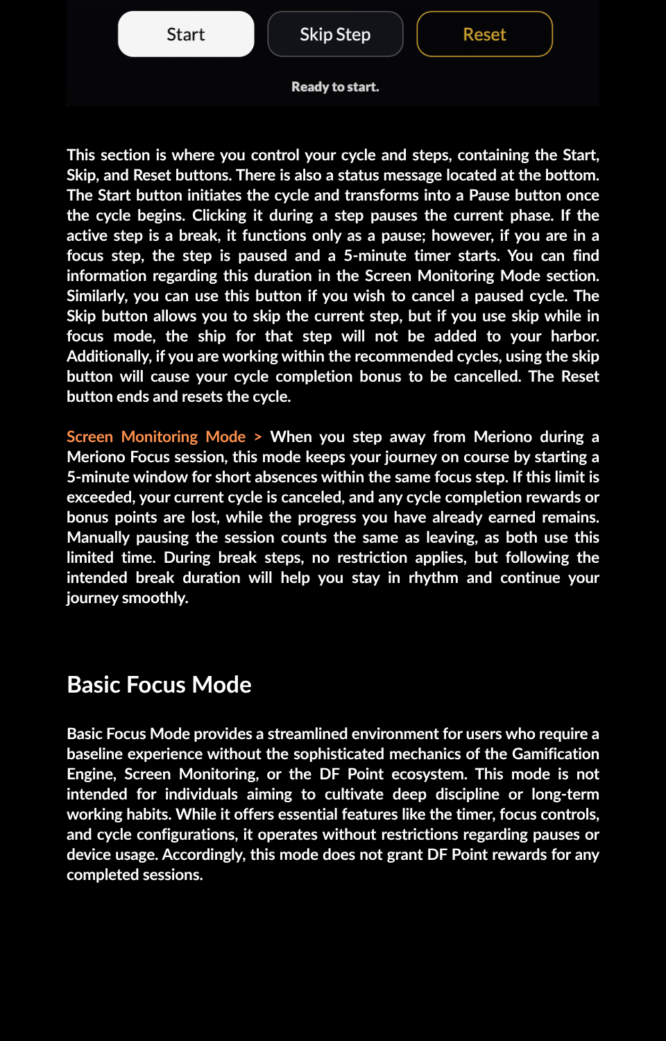 Gamification and Timer guide page 7